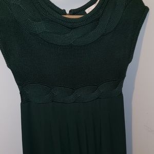 Dark green dress
